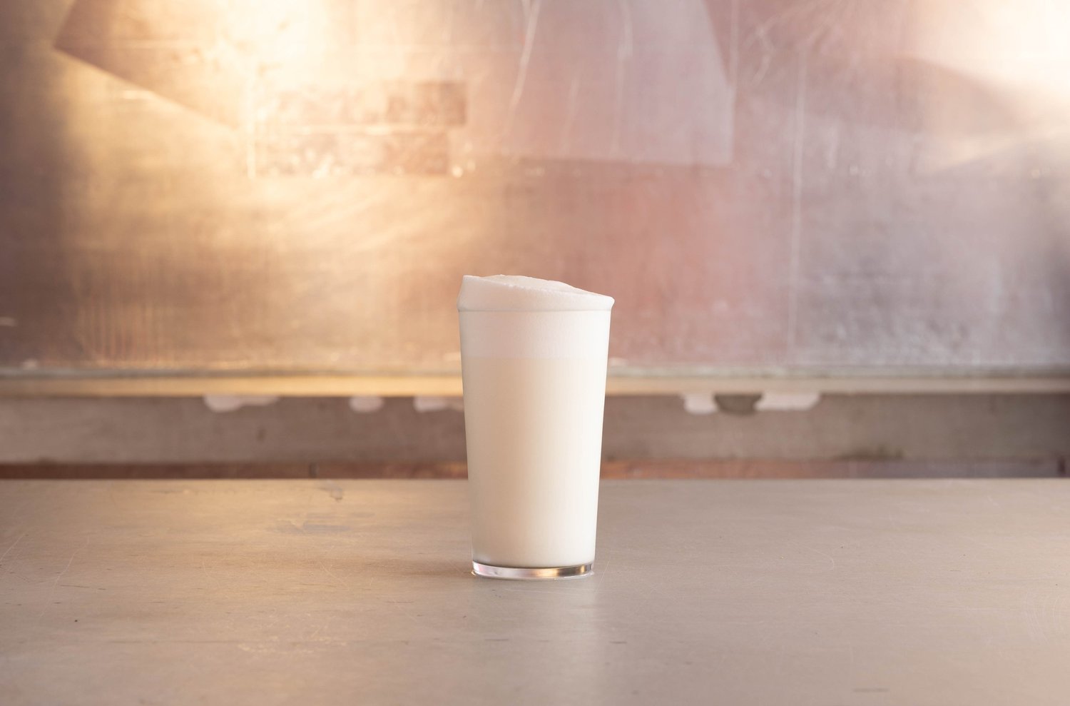 Two foamed cocktails made with Fancy Foamer